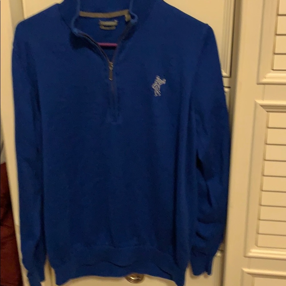 Men’s size large Ashworth golf 1/4 zip sweater